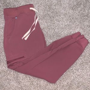 figs mauve scrubs set